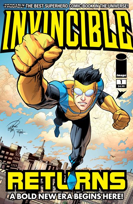 INVINCIBLE RETURNS FACSIMILE EDITION #1 CVR B