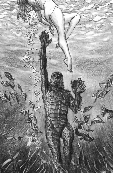 UNIVERSAL MONSTERS THE CREATURE FROM THE BLACK LAGOON LIVES #1 * 1:75