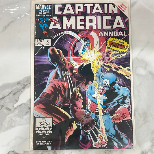 Captain America Annual 25th Anniversary 8