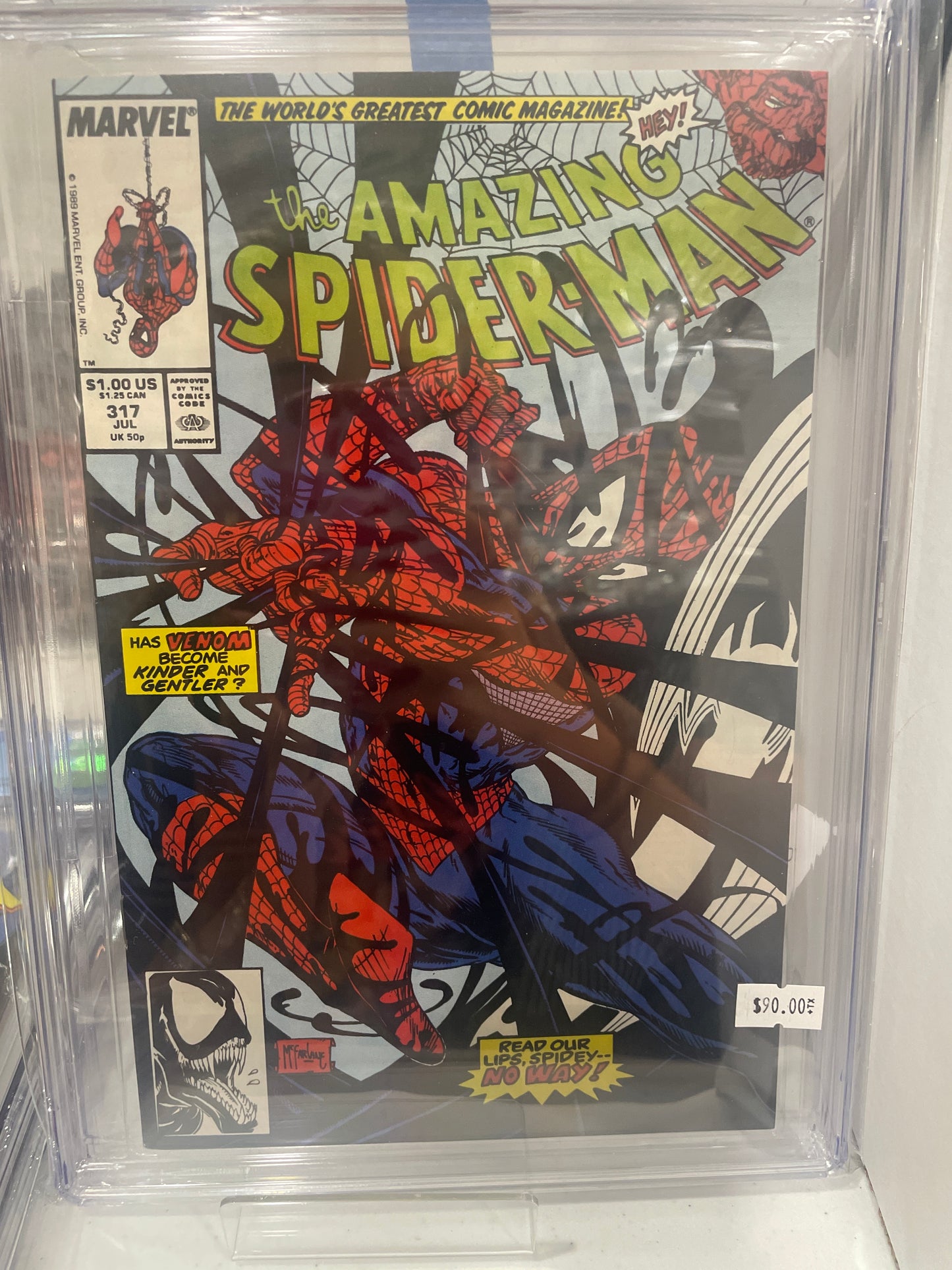 Amazing Spider- Man #317 CGC 9.6