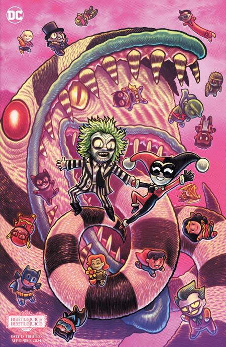 GOTHAM CITY SIRENS #2 DAN HIPP BEETLEJUICE var