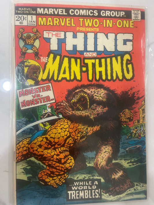 Marvel Two-In-One #1  Thing & Man-Thing