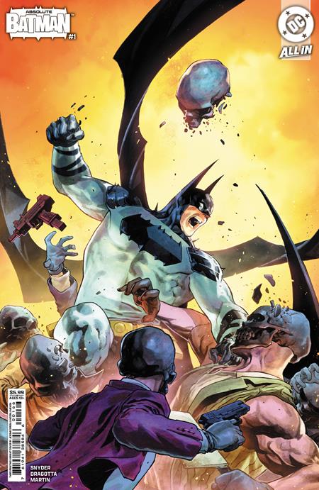 Absolute Batman #1 3rd print Opena * Signed by Scott Snyder