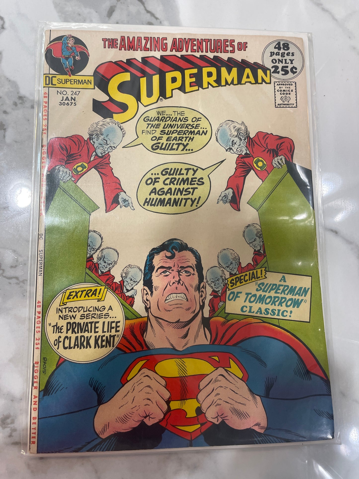 Superman #247 48 page Giant