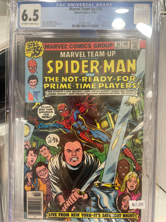 Marvel Team-Up #74 CGC 6.5