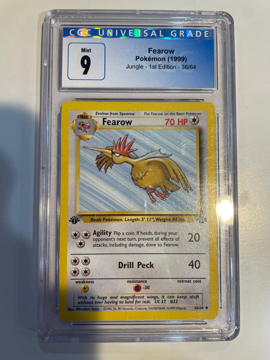 1999 Fearow 1st Edition CGC 9