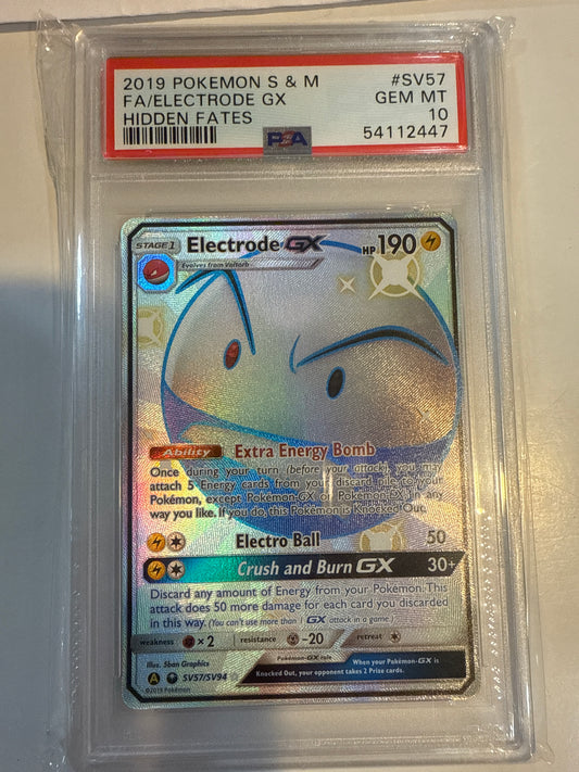 2019 Eloctrode GX #SV57 PSA 10