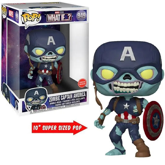 Funko What If Zombie Captain America 10" Pop! 949