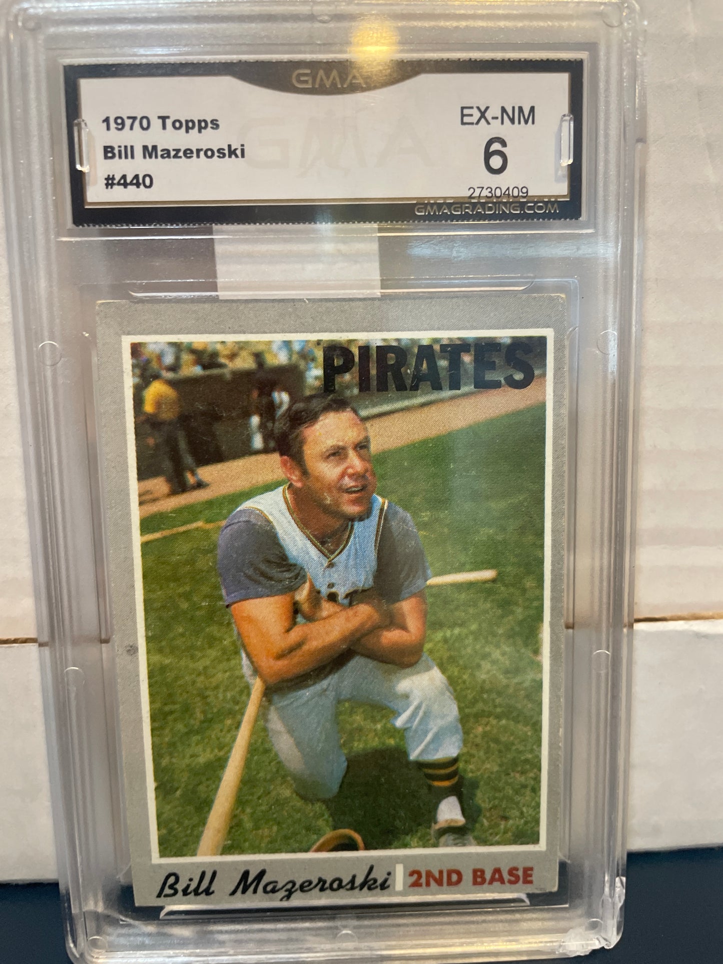 1970 Topps Bill Mazeroski #440 GMA 6