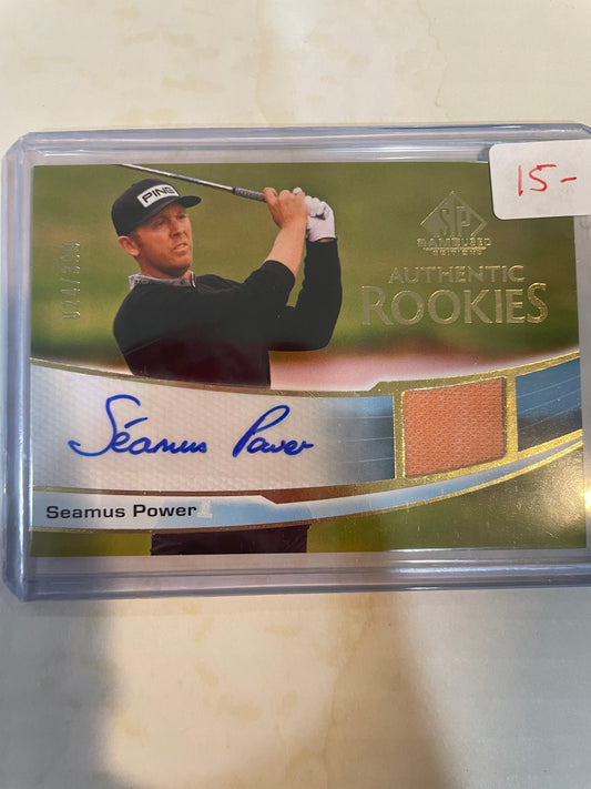 2024 UD Authentic Rookie Seamus Power