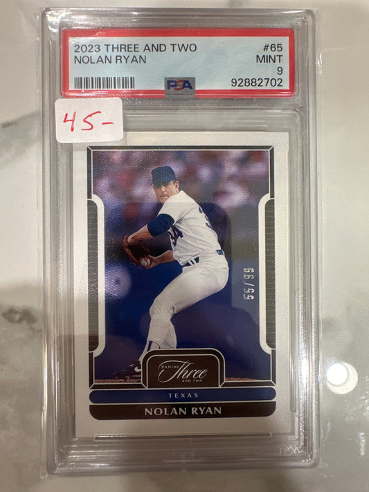 2023 Three and Two Nolan Ryan /99 PSA 9