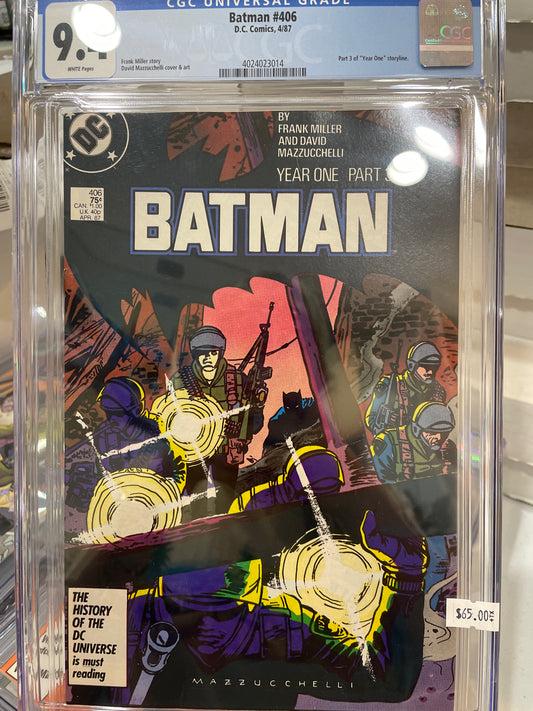 Batman #406 CGC 9.4