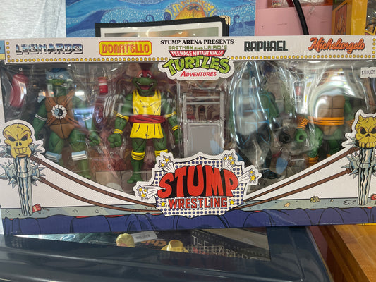 TMNT Stump Wrestling