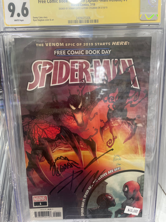 Free Comic Book Day 2019 (Spider-Man/Venom) #1 SS CGC 9.6