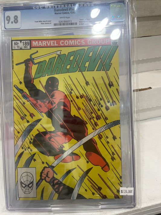 Daredevil #189 CGC 9.8