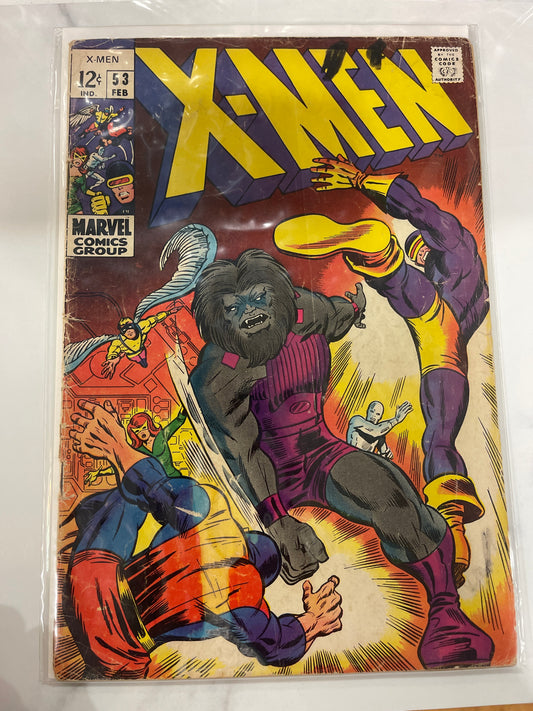 X-Men vol. 1 #53  vs. Blastaar