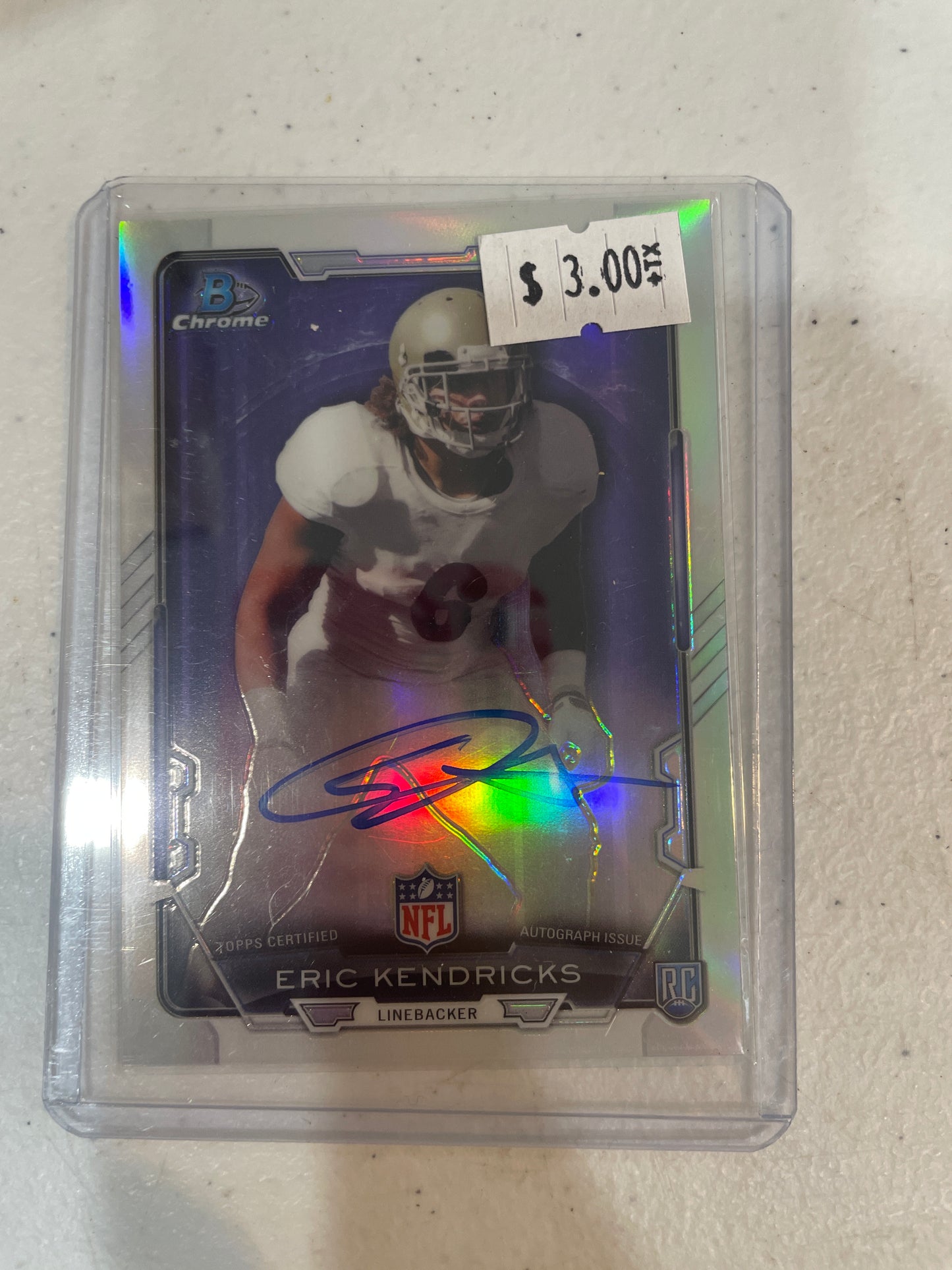 Eric Kendricks Chrome Auto UCLA