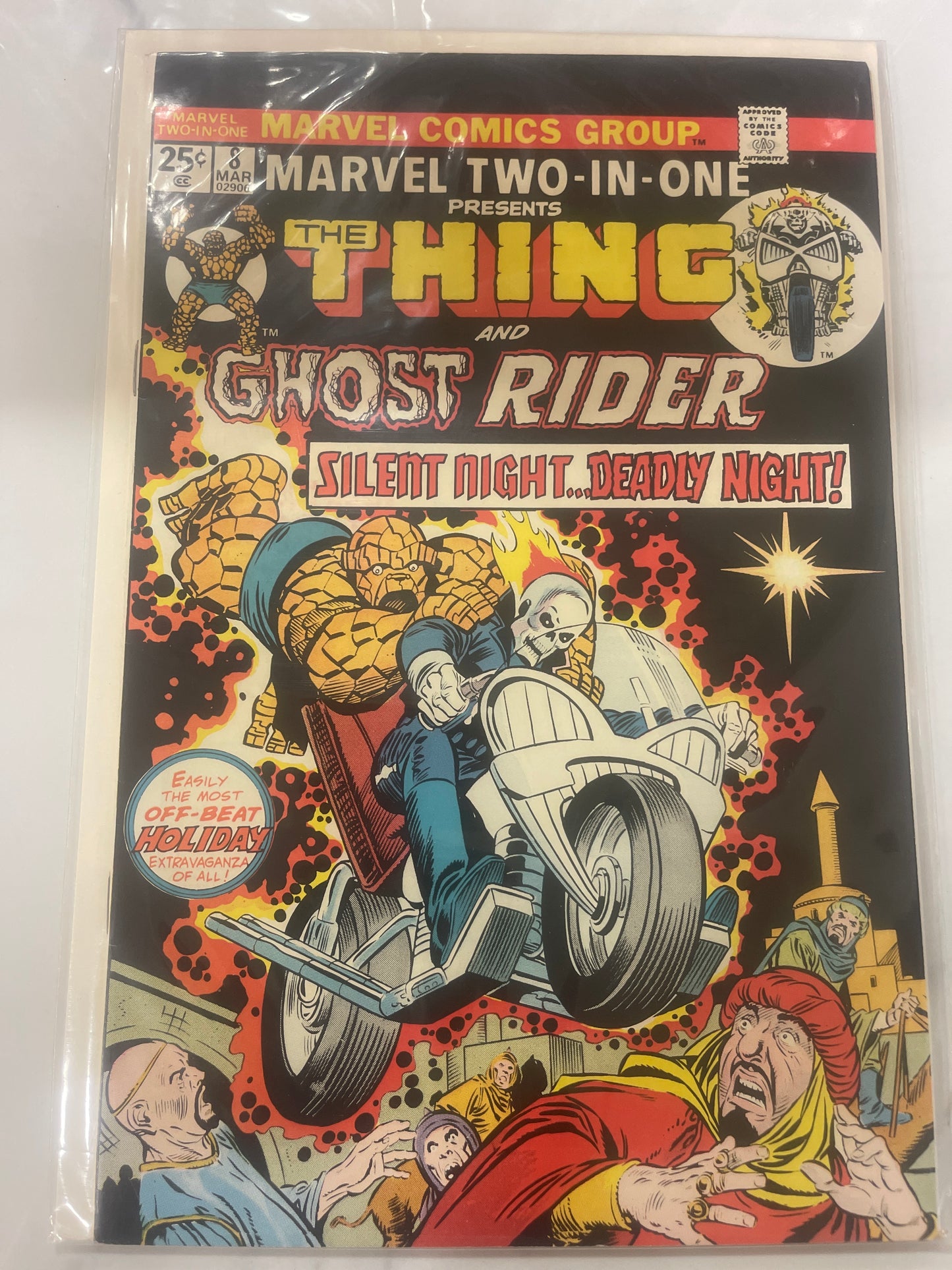 Marvel Two-In-One #8  Thing & Ghost Rider