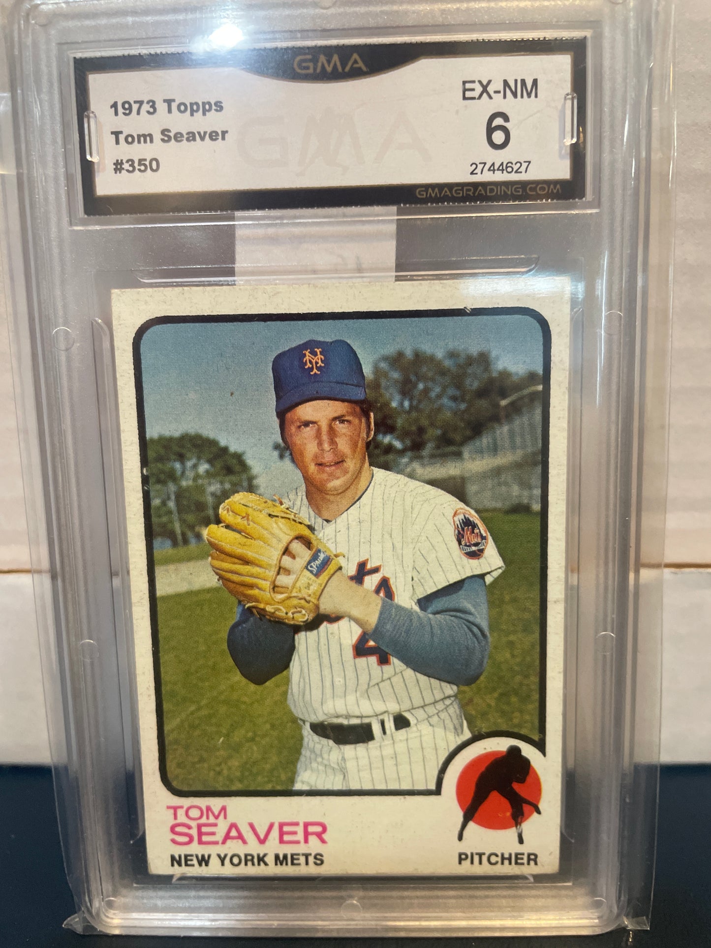 1973 Topps Tom Seaver #350 GMA 6