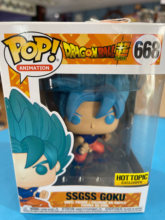 SSGSS GOKU Funko Pop