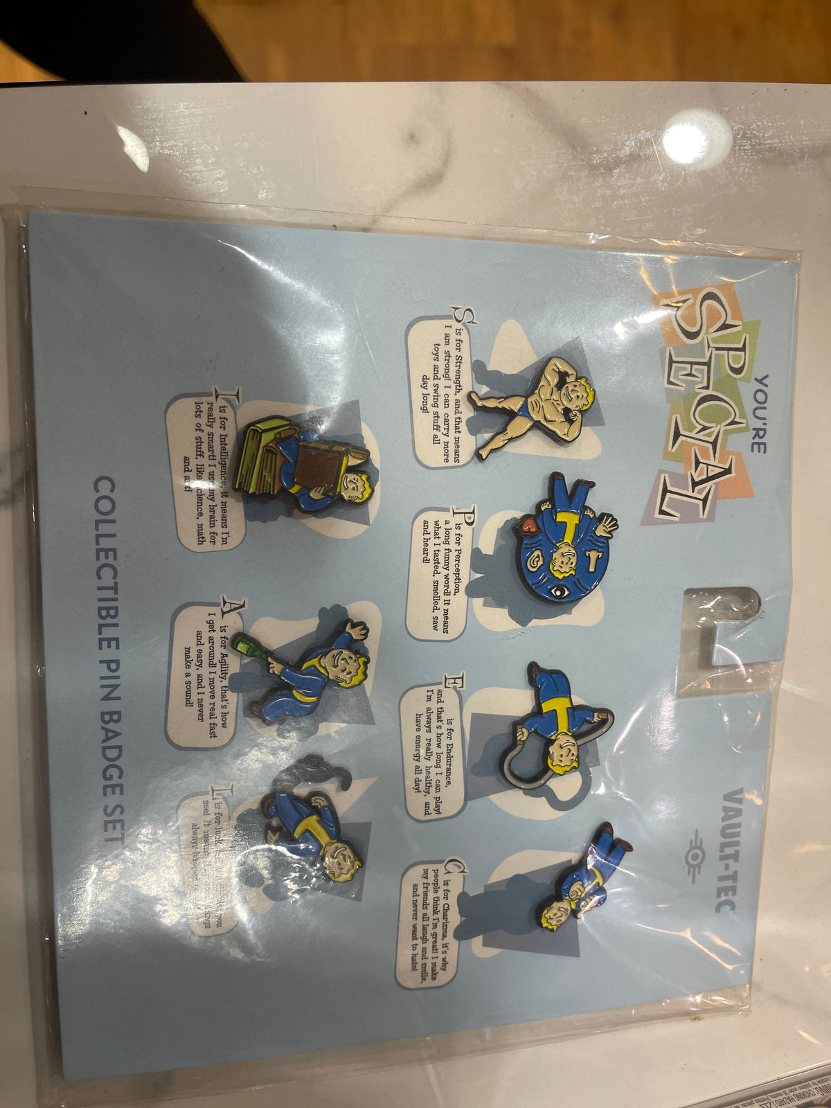 Vault Tec Fallout You're Special Vault-Tec Collectible Vault-Boy