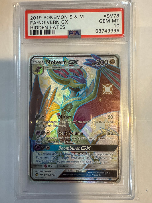 2019 Noivern GX #SV78 PSA 10