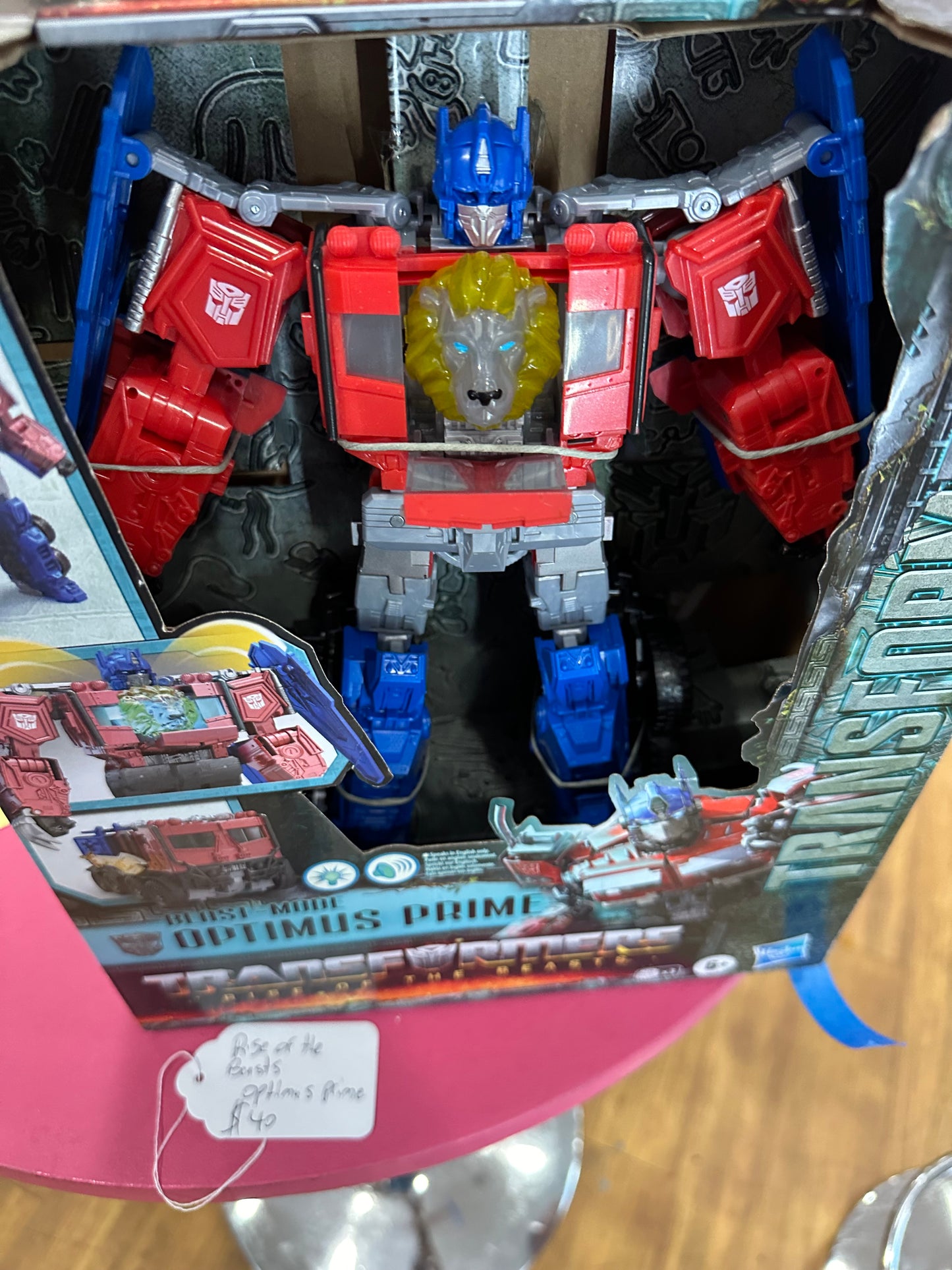 Rise of the beasts Optimus Prime Sealed