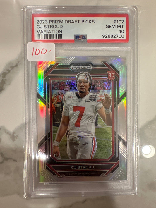 2023 Prizm DP Variation CJ Stroud PSA 10