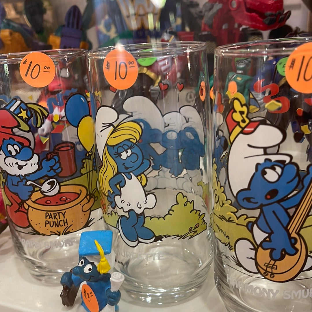 Smurf’s Drinking Glass