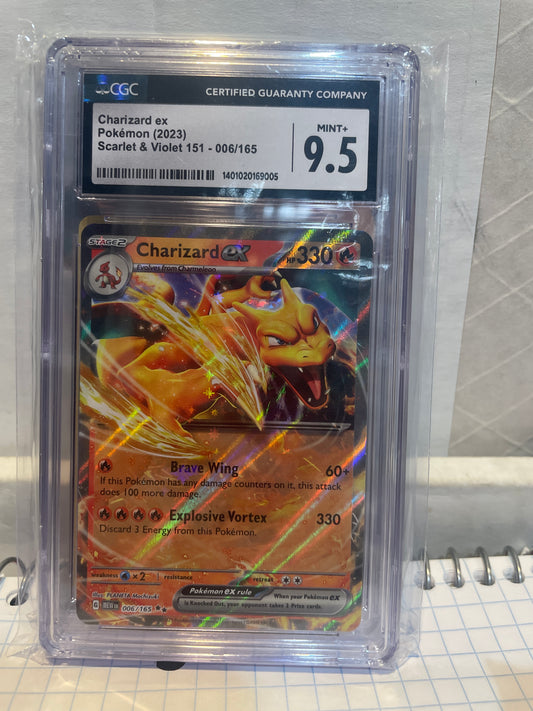 Charizard ex (2023) CGC 9.5