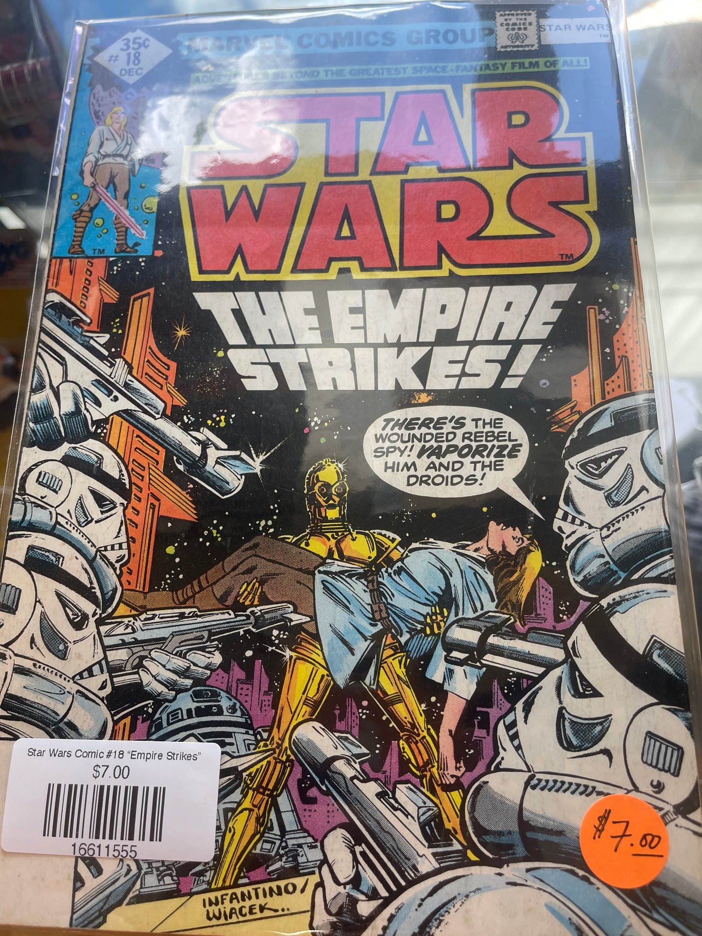 Star Wars Comic #18 “Empire Strikes”