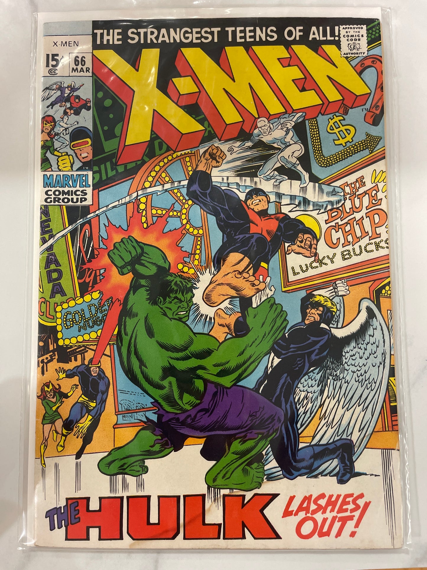 X-Men vol. 1 #66 vs. The Hulk