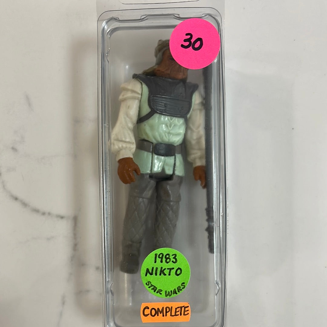 Star Wars Figures Vintage 1983 Nikto