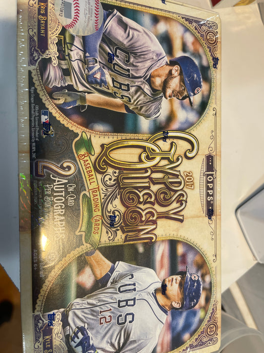 2017 Gypsy Queen Topps Baseball Cards Sealed Box
