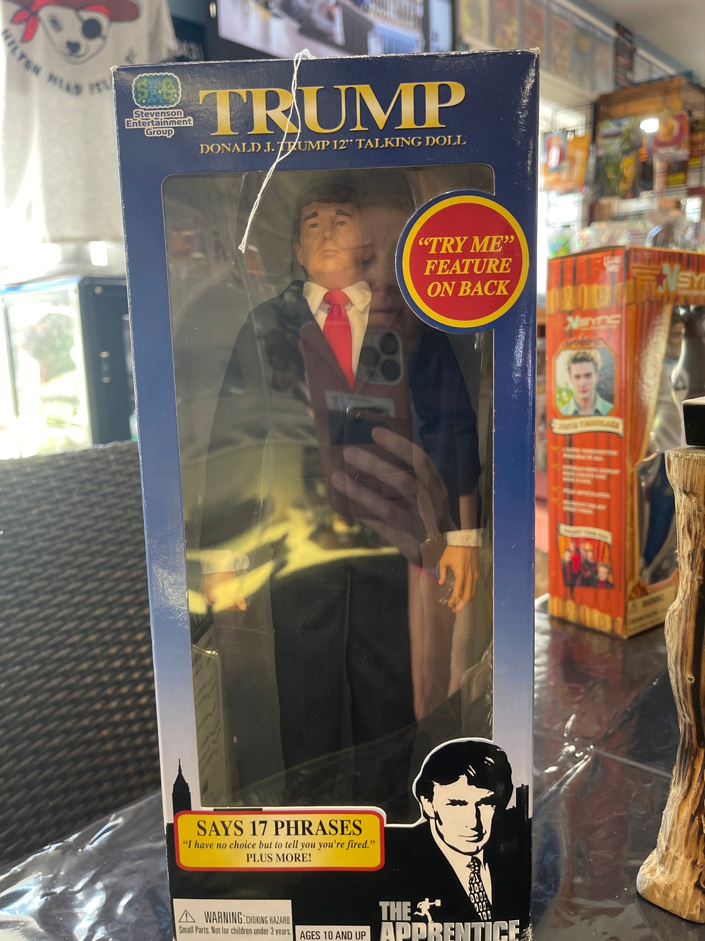 Trump Apprentice 12” Talking Doll