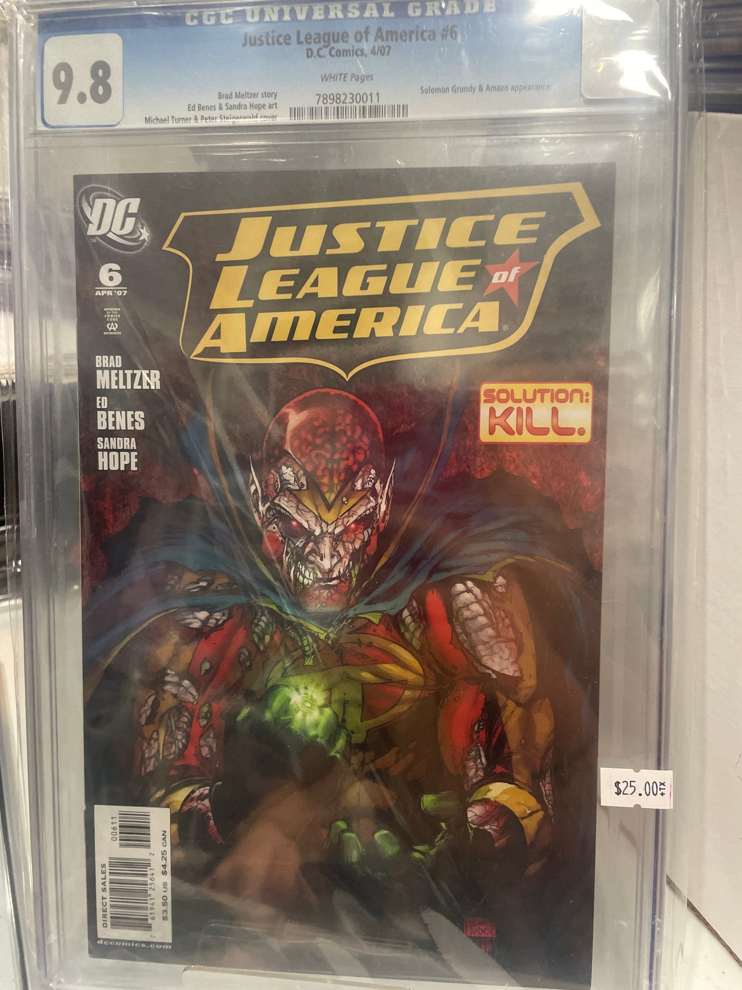 Justice League of America #6 CGC 9.8