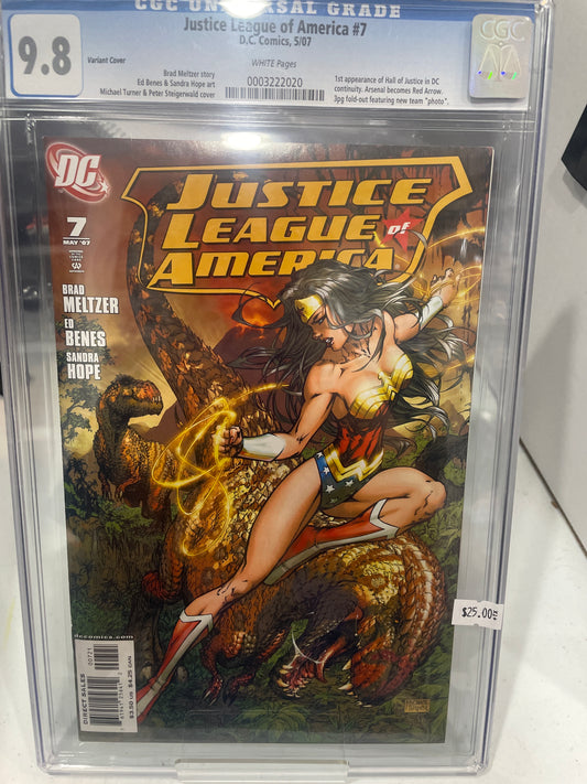 Justice League of America #7 CGC 9.8