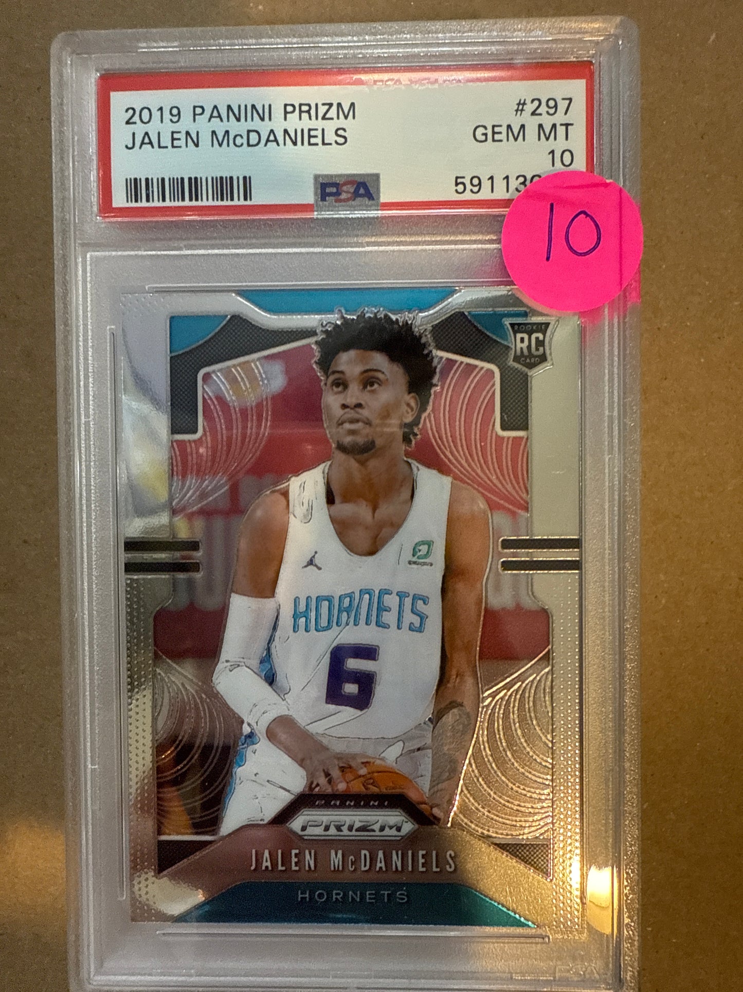 2019 Panini Prizm Jalen McDaniels PSA 10