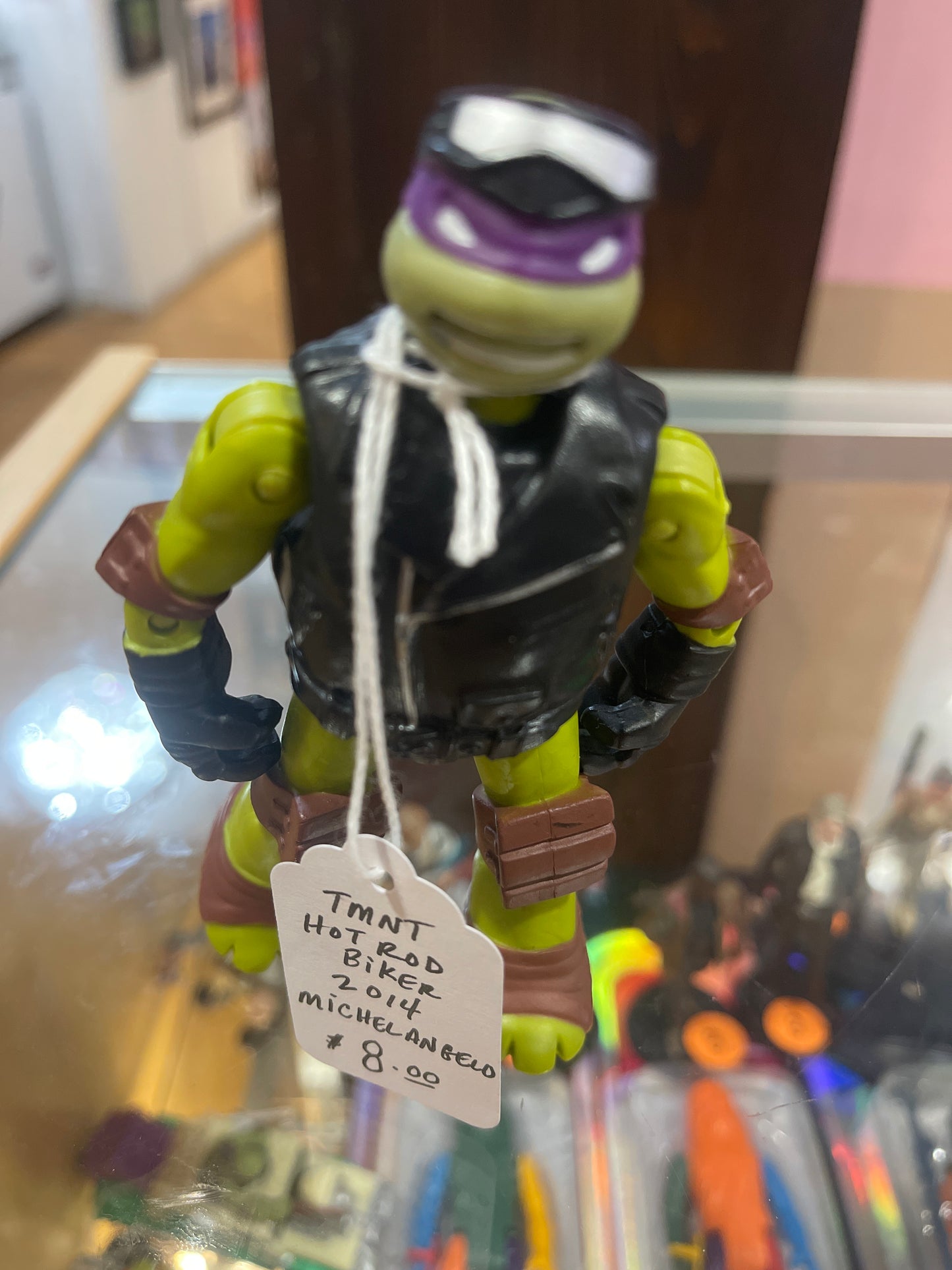 TMNT Hot Rod Biker 2014 Michelangelo Turtles