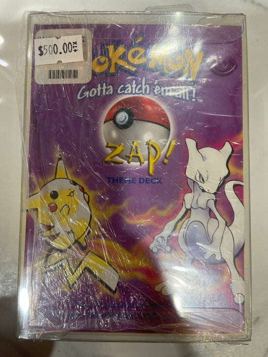 1999 Pokémon Zap Theme Deck Set