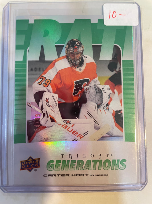 2024 UD Generations Carter Hart