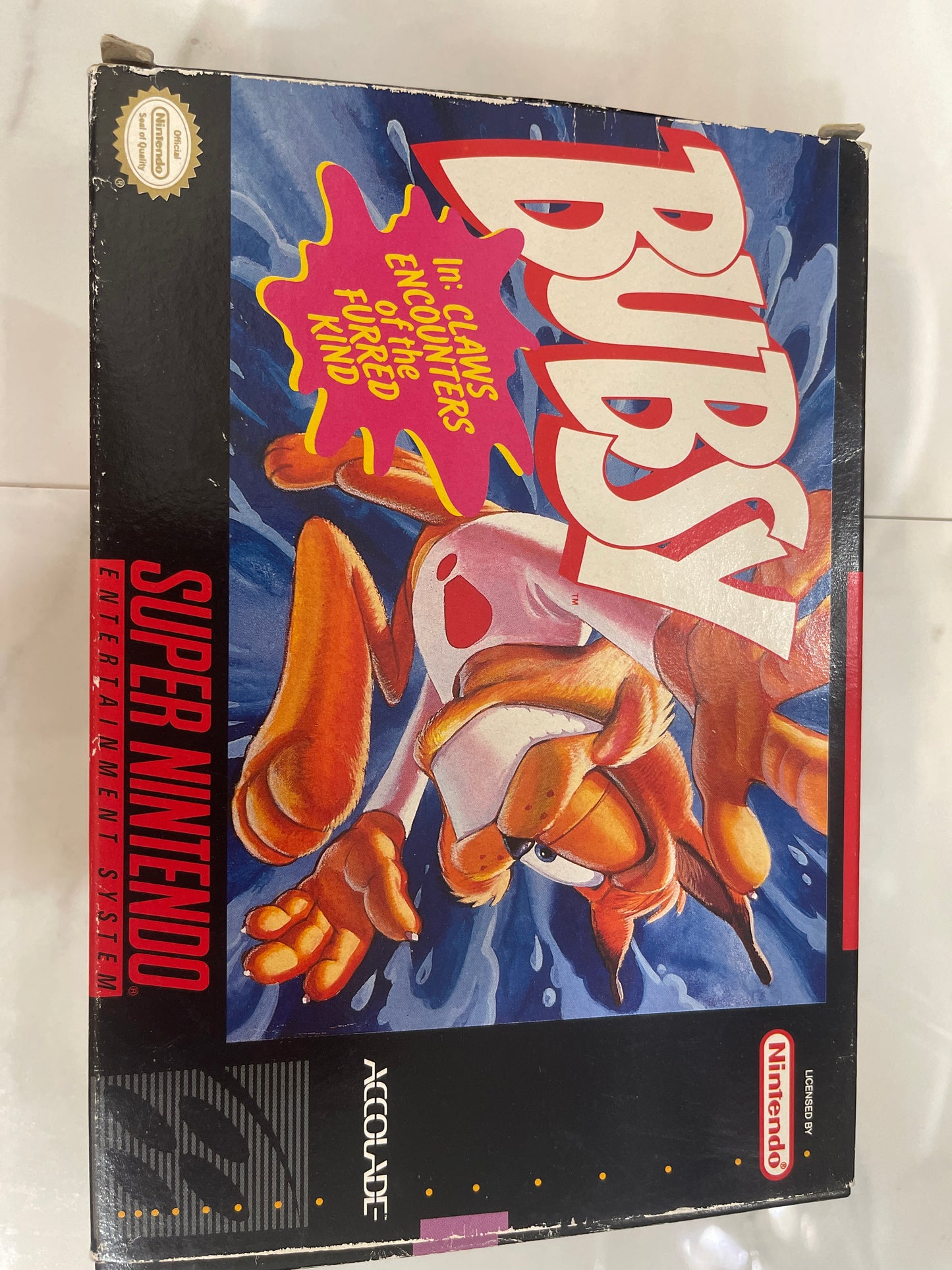 Busby SNES Game