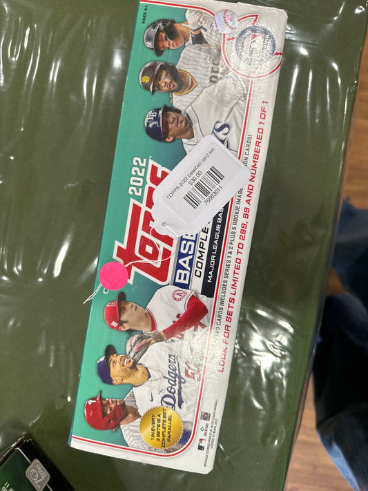 TOPPS 2022 baseball card set