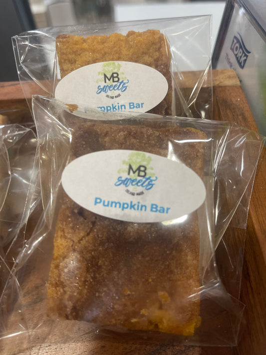 Pumpkin Bar MB Sweets