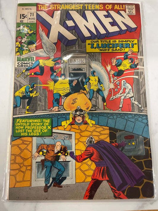 X-Men vol. 1 #71  vs. Blob and Unus