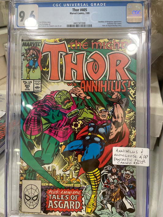 Thor 405 CGC 9.6