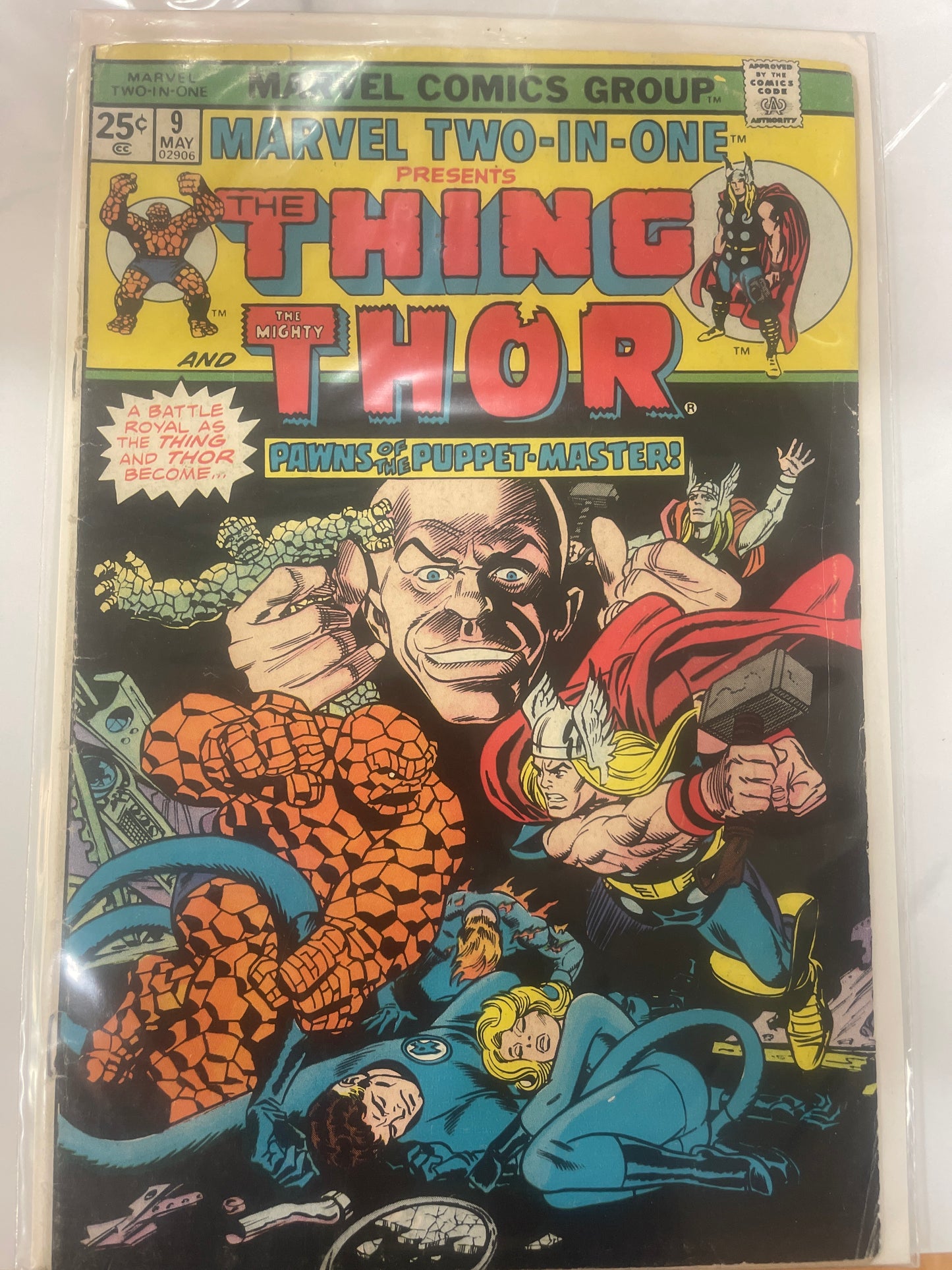 Marvel Two-In-One #9  Thing & Thor