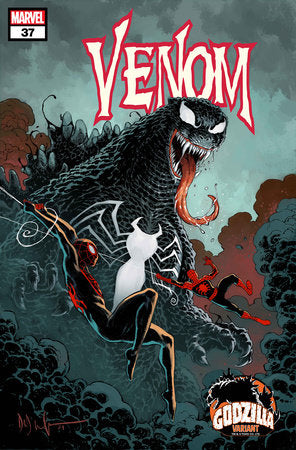 VENOM #37 DAVE WACHTER GODZILLA VARIANT