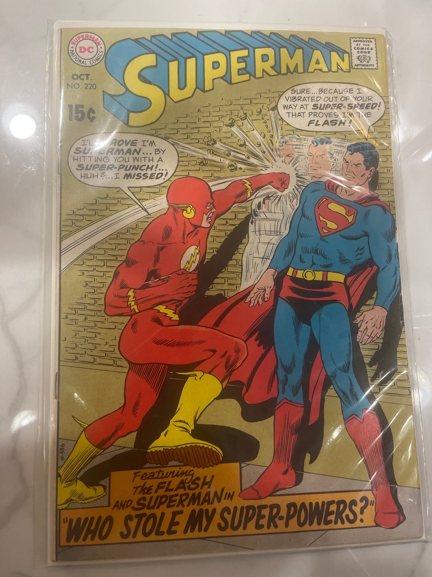 Superman #220 VS The Flash High Grade