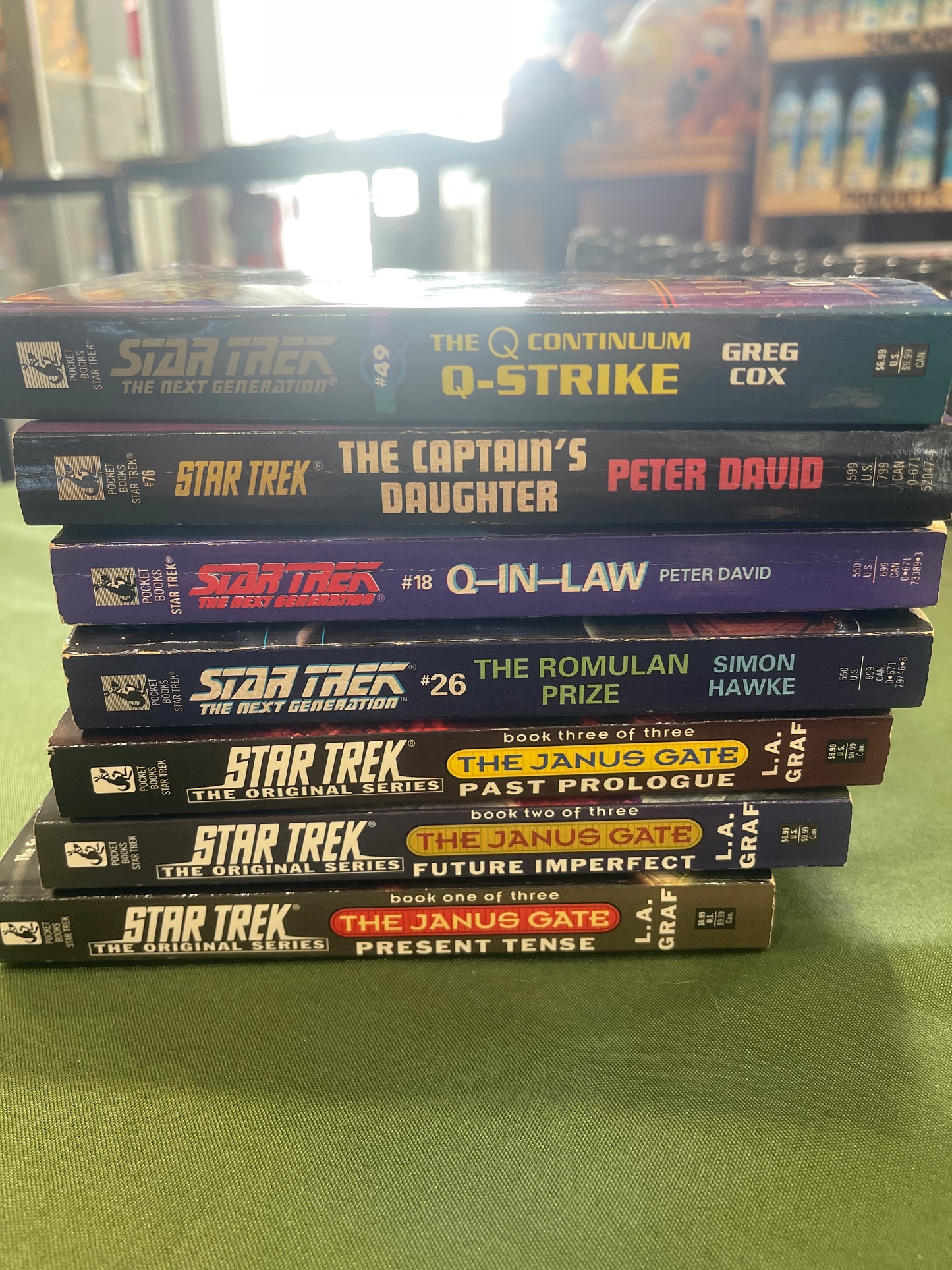 Star Trek Paper Backs